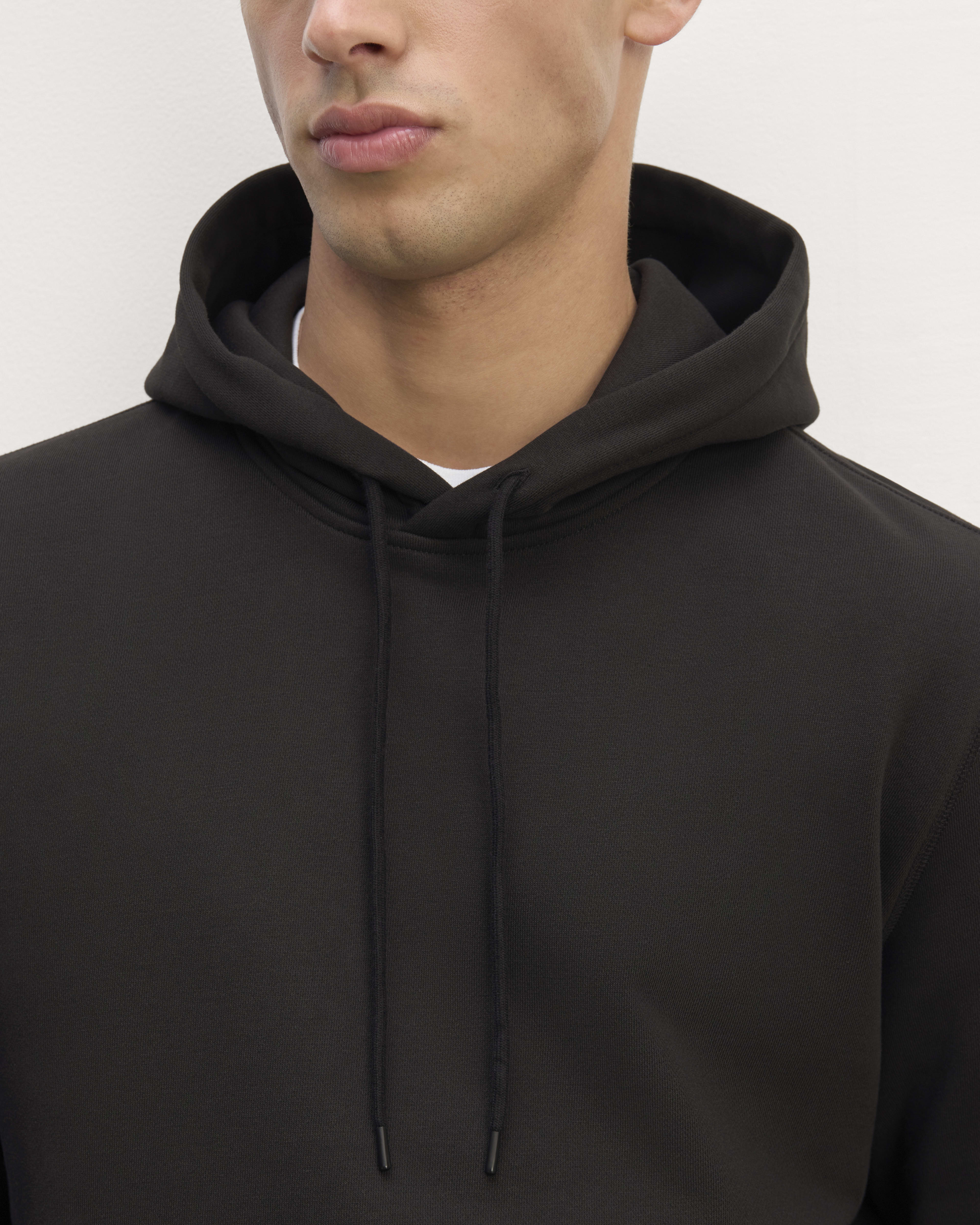 Everlane black hoodie online