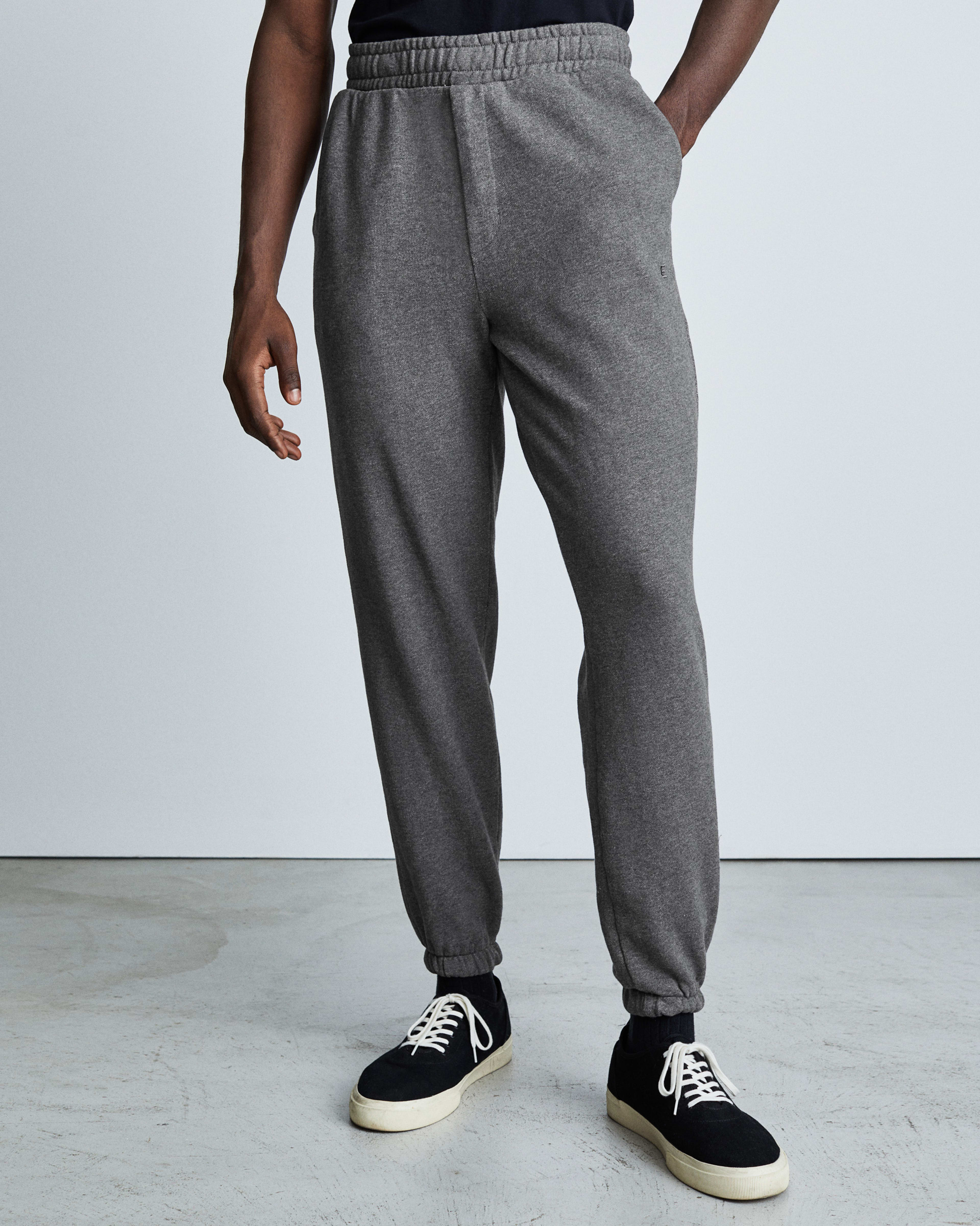 The Track Pant Dark Heather Grey Everlane