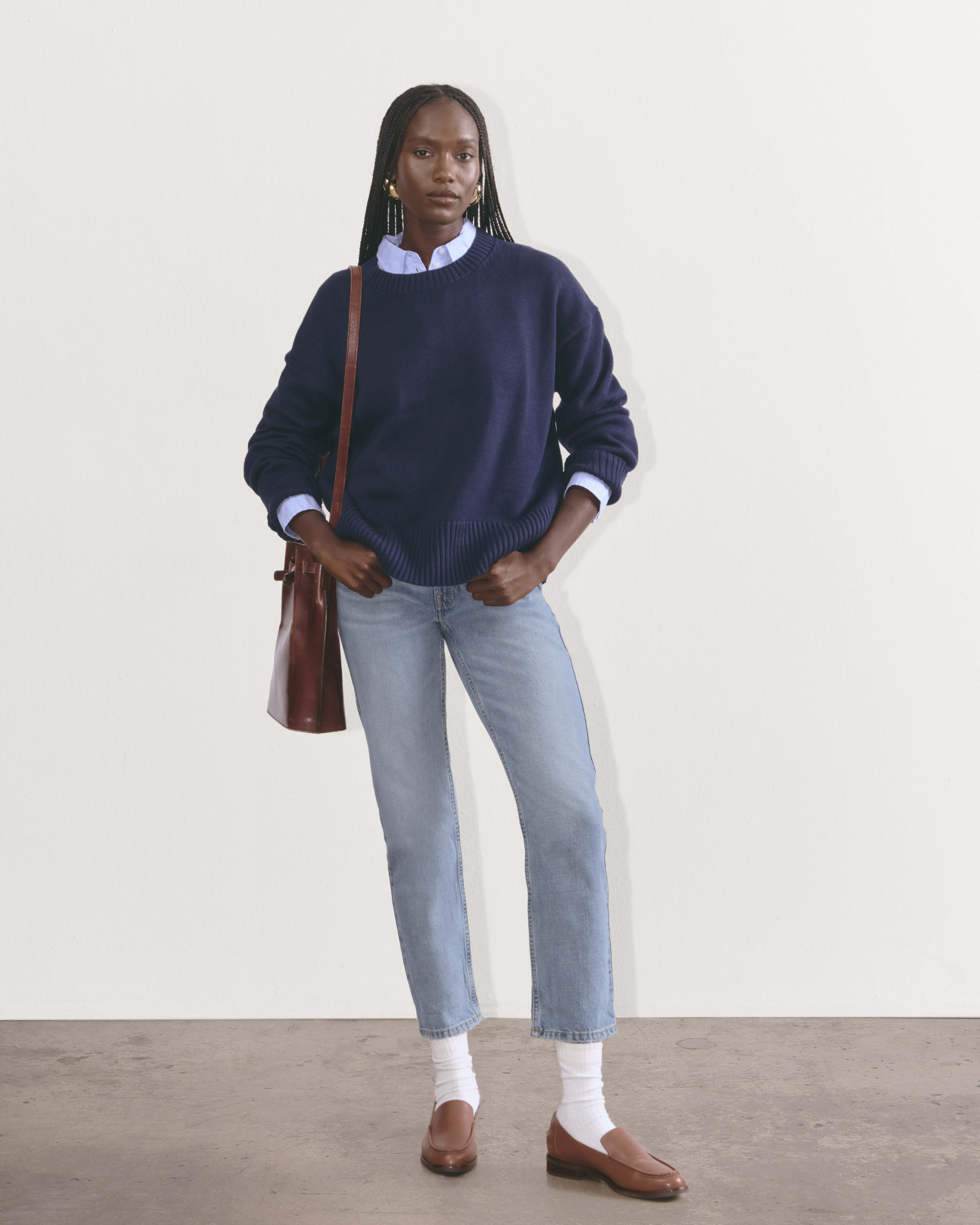 The Super Soft Relaxed Jean Weathered Blue Everlane