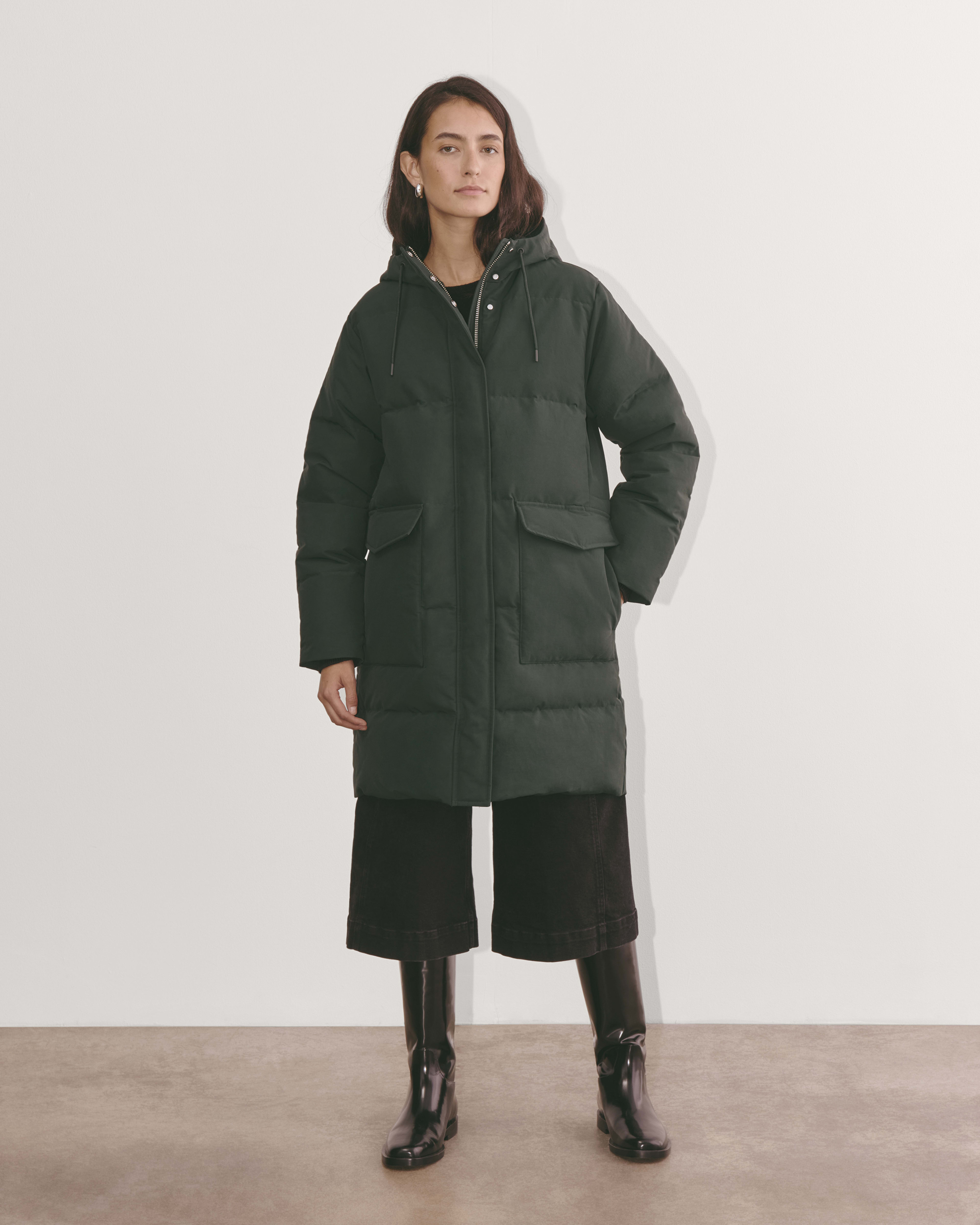 Renew long puffer new arrivals