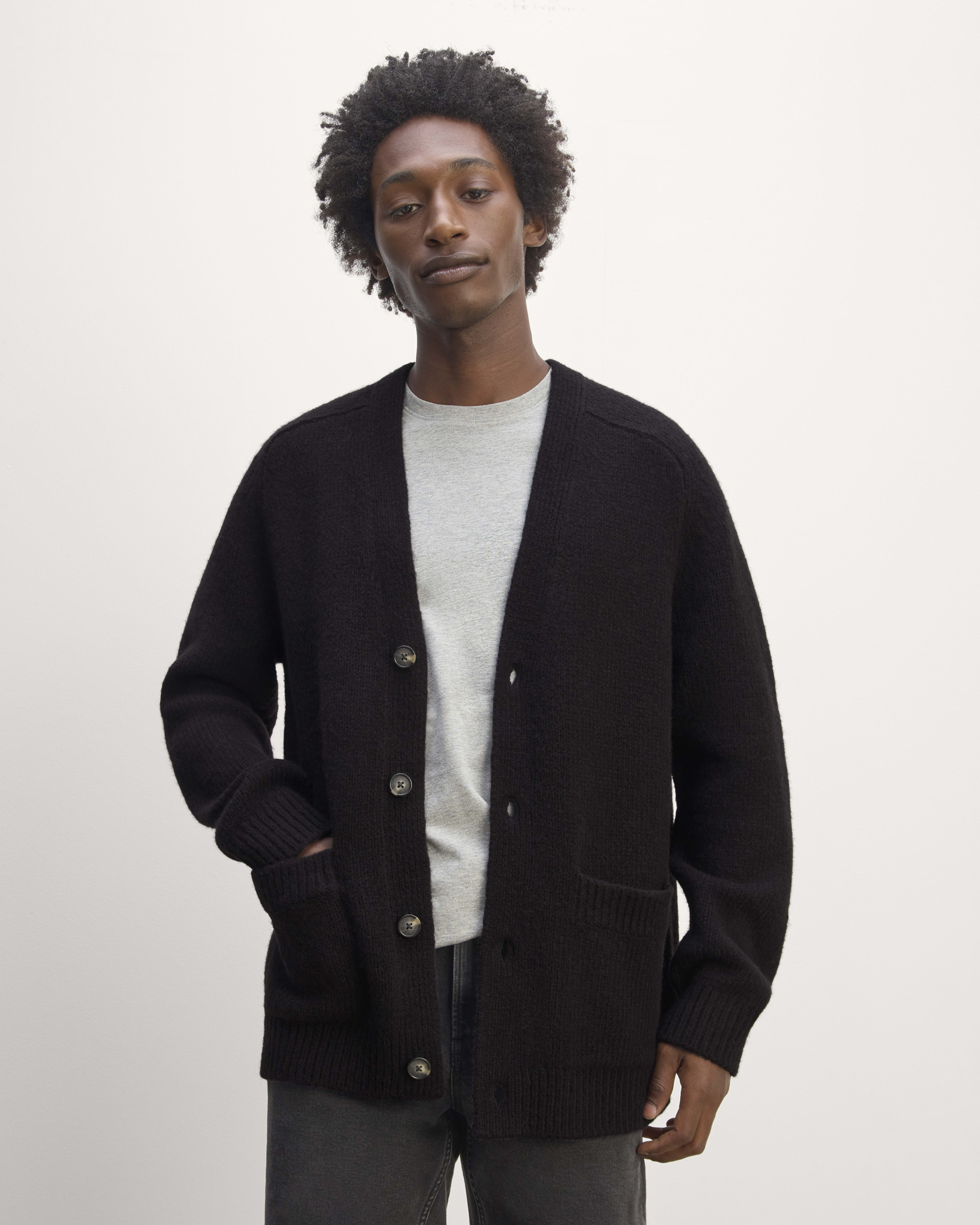 Everlane chunky knit cardigan top