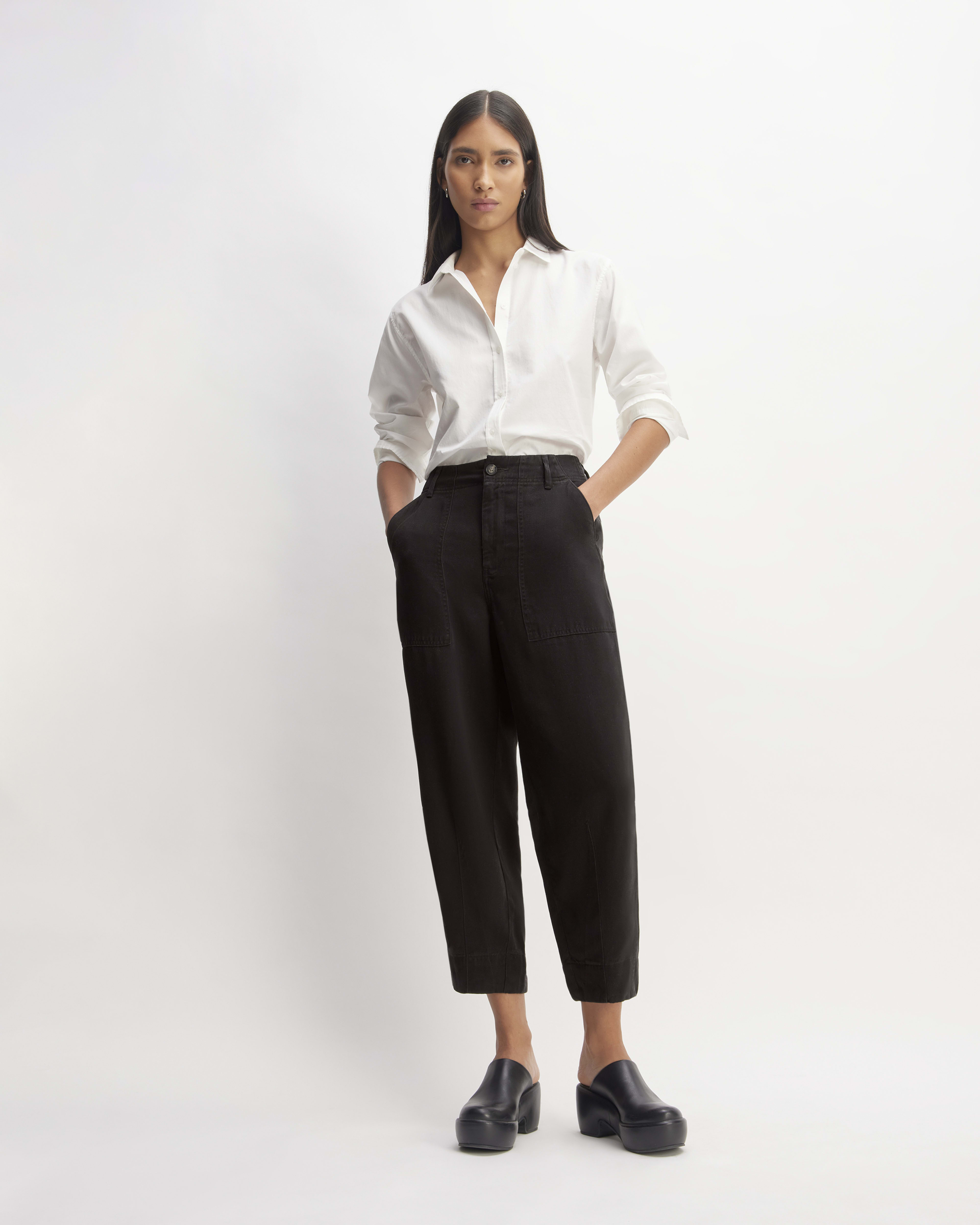 Size 8 women in men pants discount