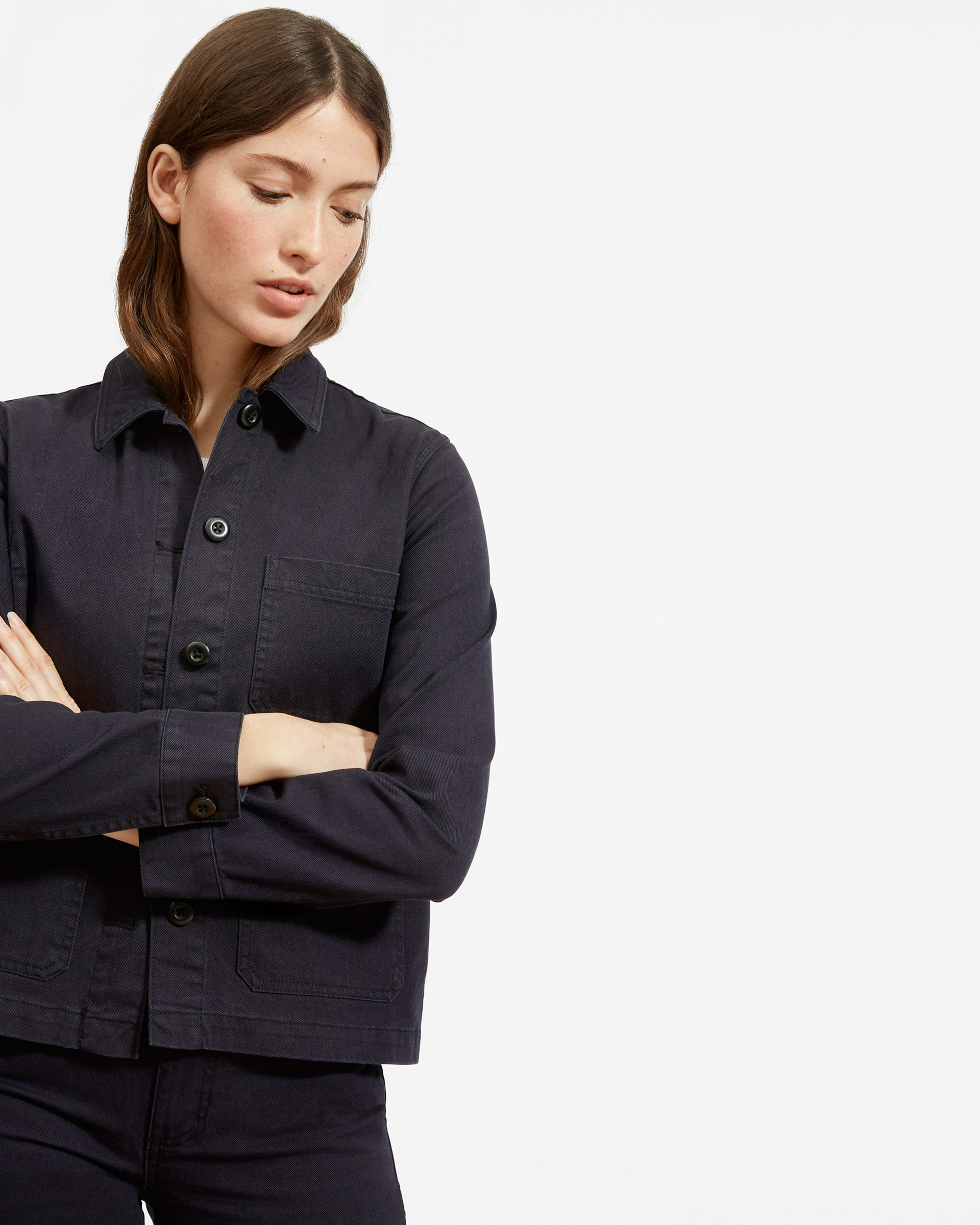 The Chore Jacket Midnight Everlane
