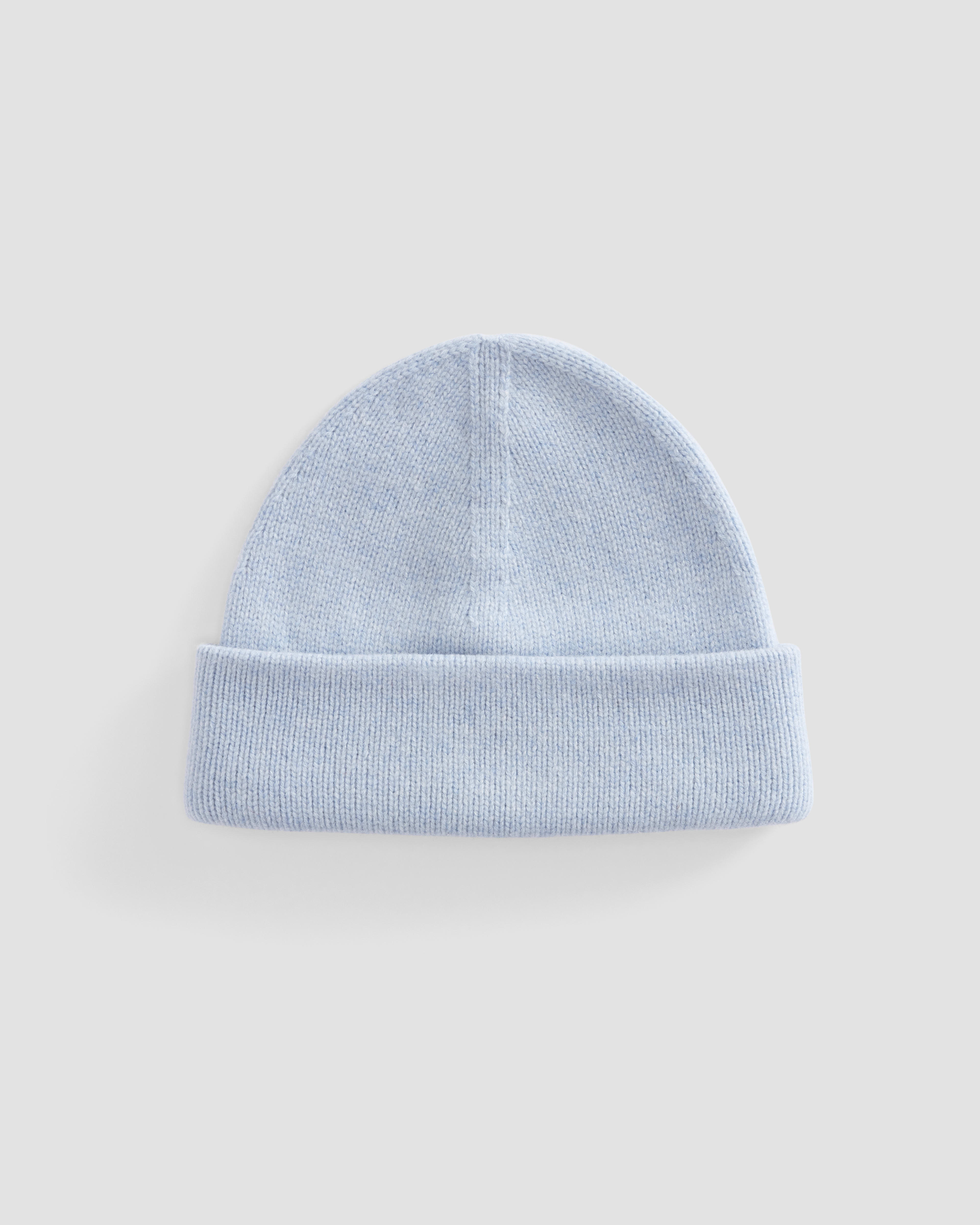 The Good Merino Wool Beanie Chambray Blue Everlane
