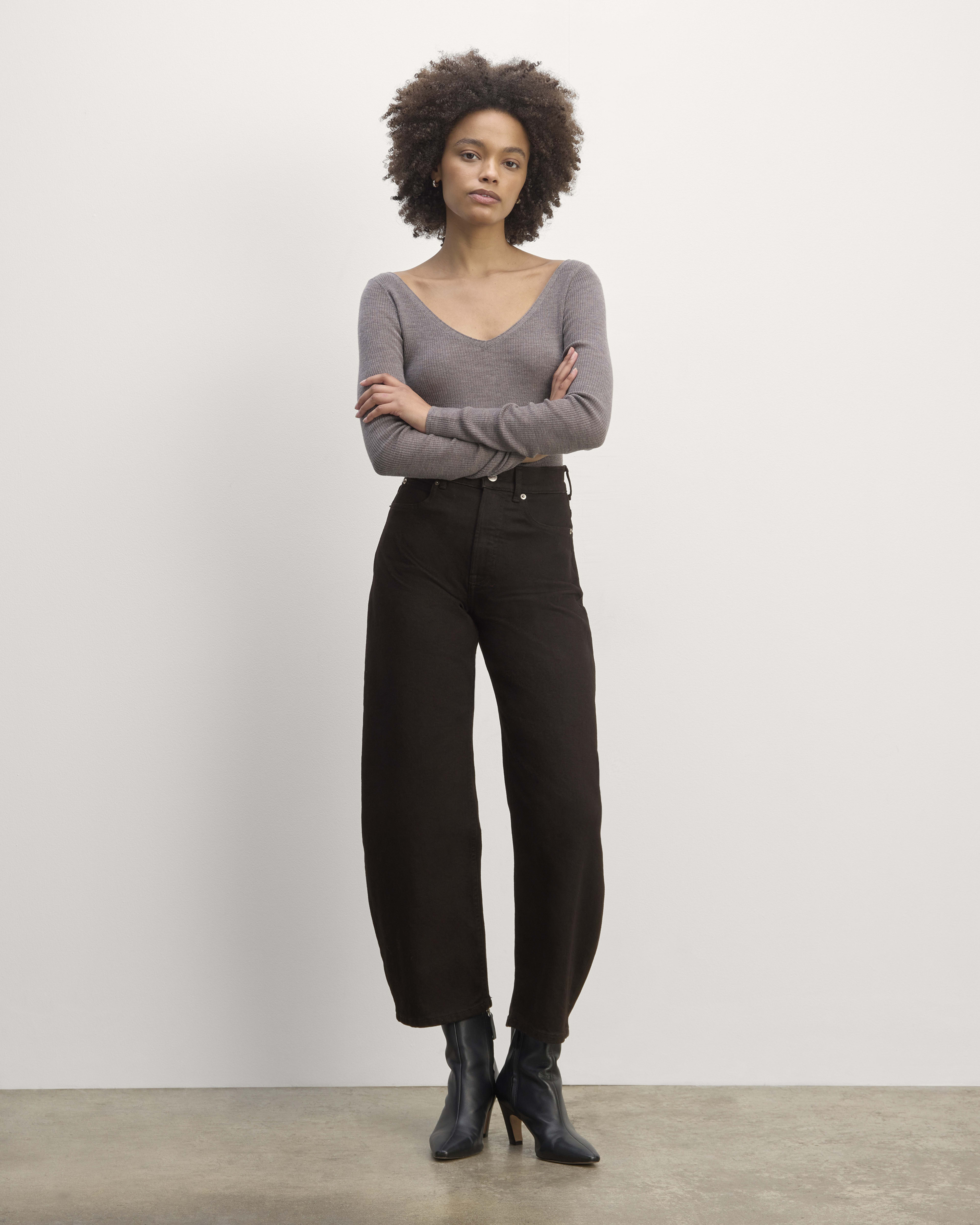 The Way High Curve Jean Black Everlane