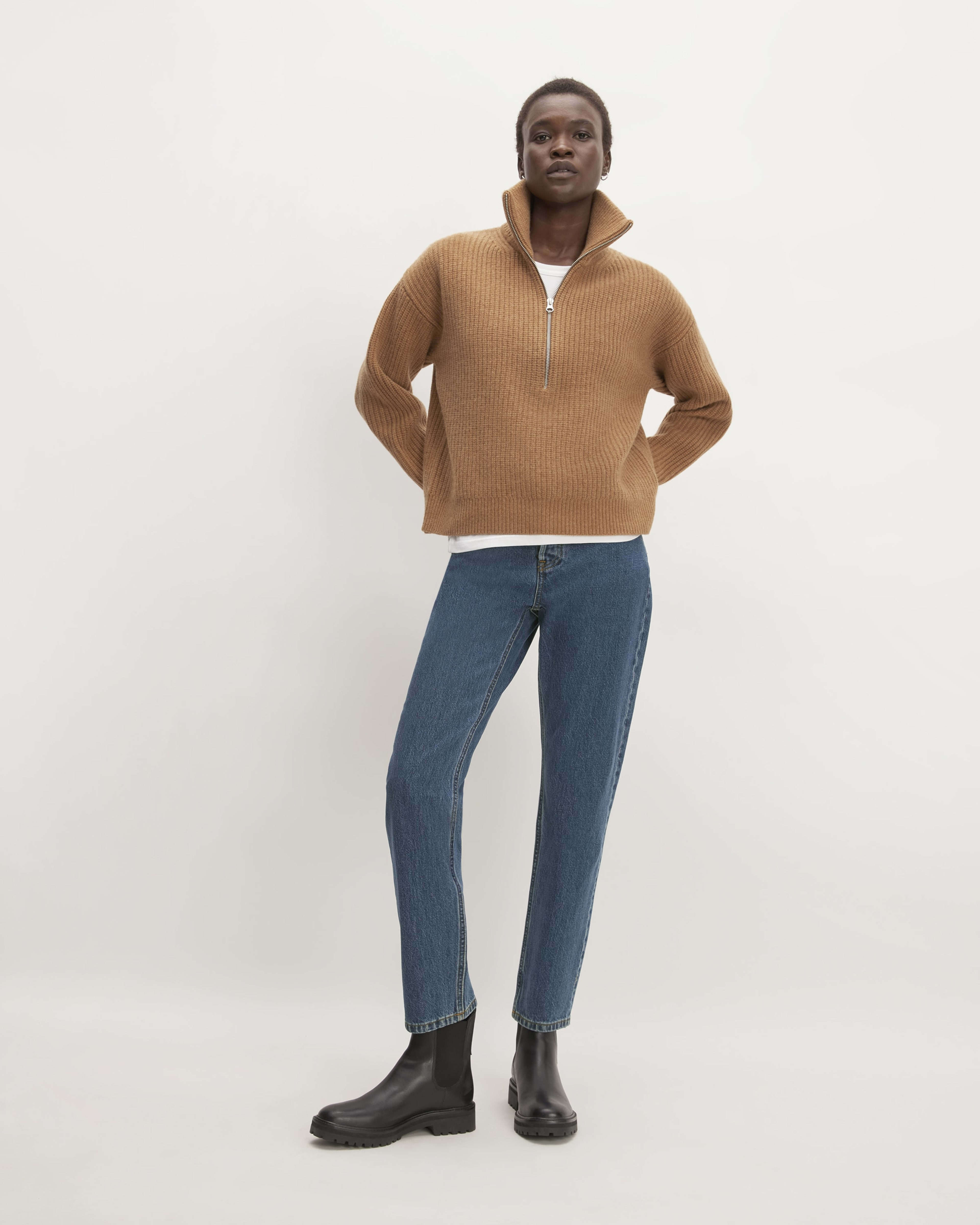 Everlane cheeky straight jean cheap