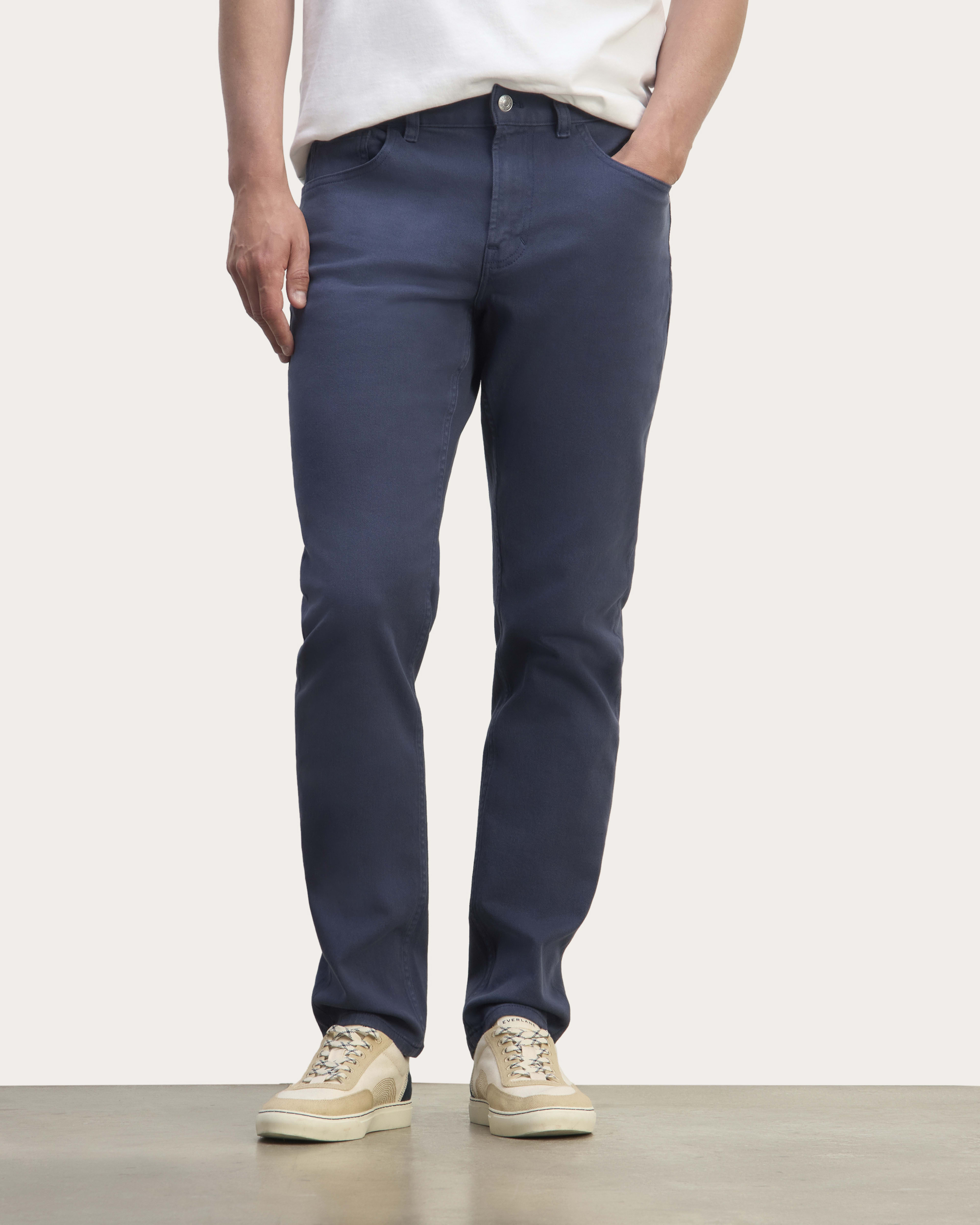 The Stretch Twill 5-Pocket Pant Navy – Everlane