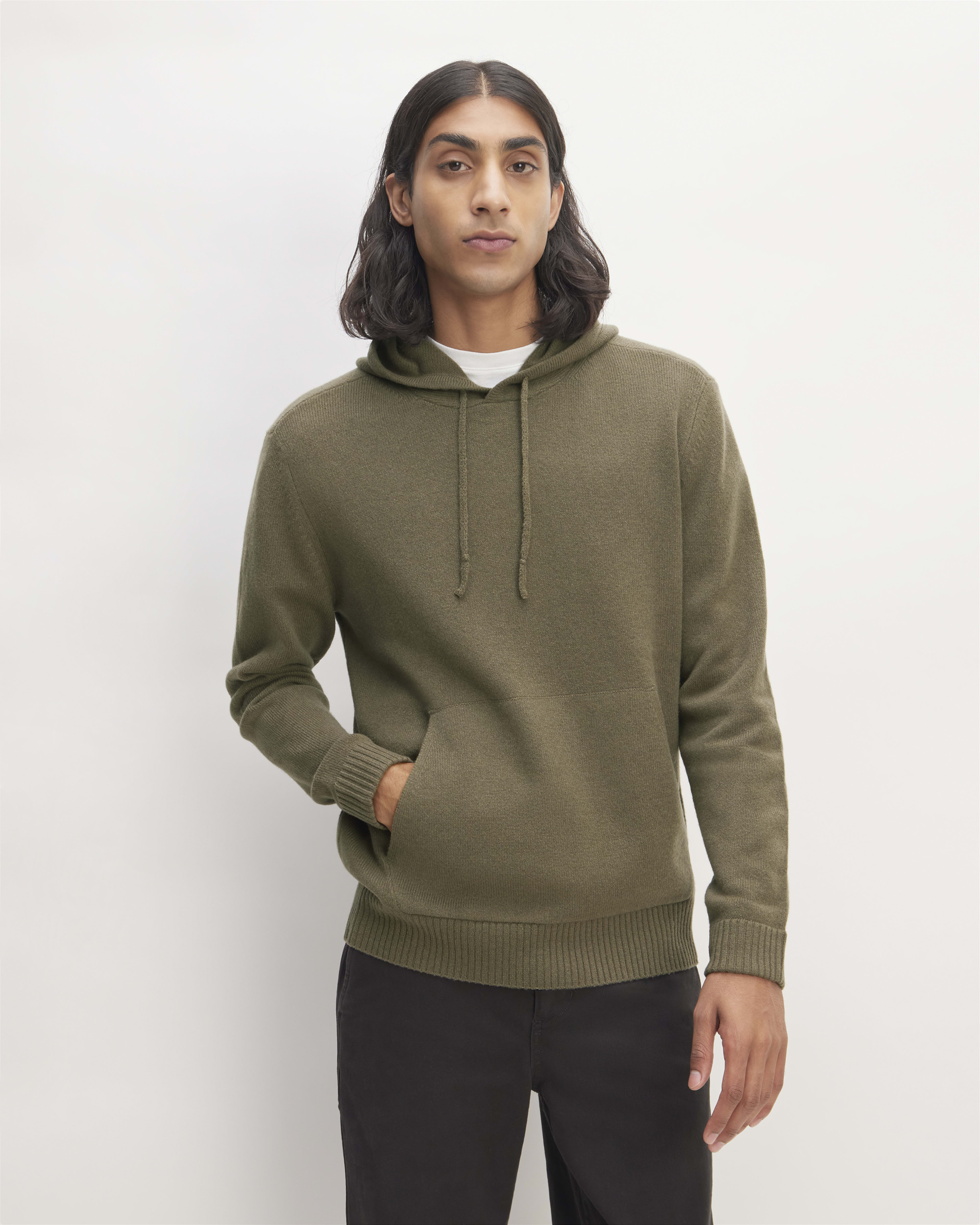 The Felted Merino Hoodie Kalamata Everlane