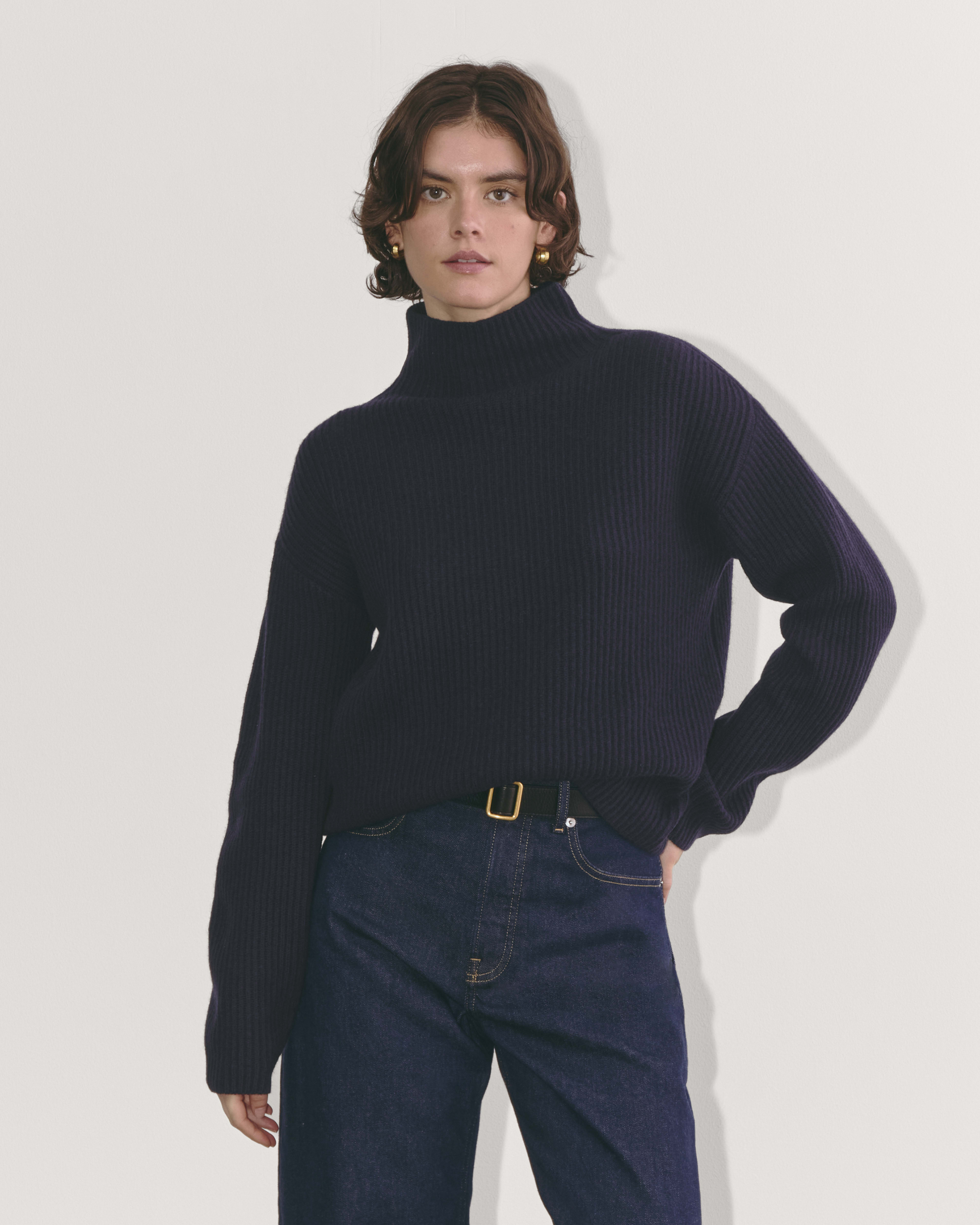 Fisherman sweater turtleneck shop