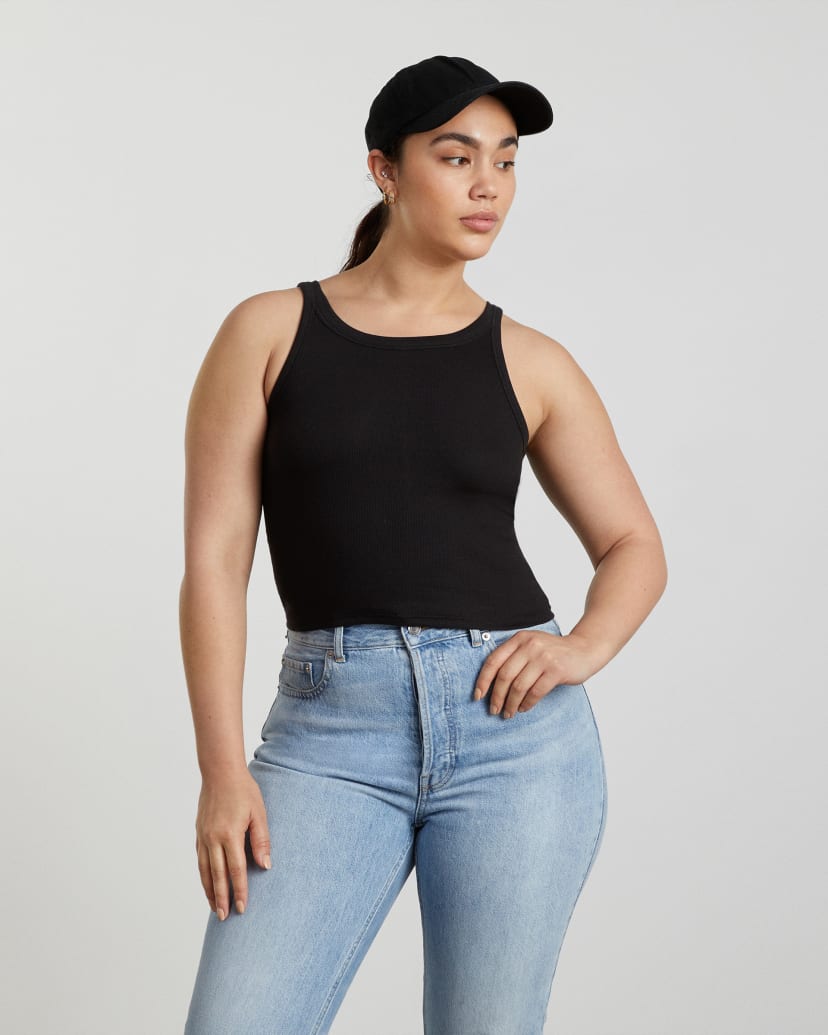 everlane ribbed tank (similar)