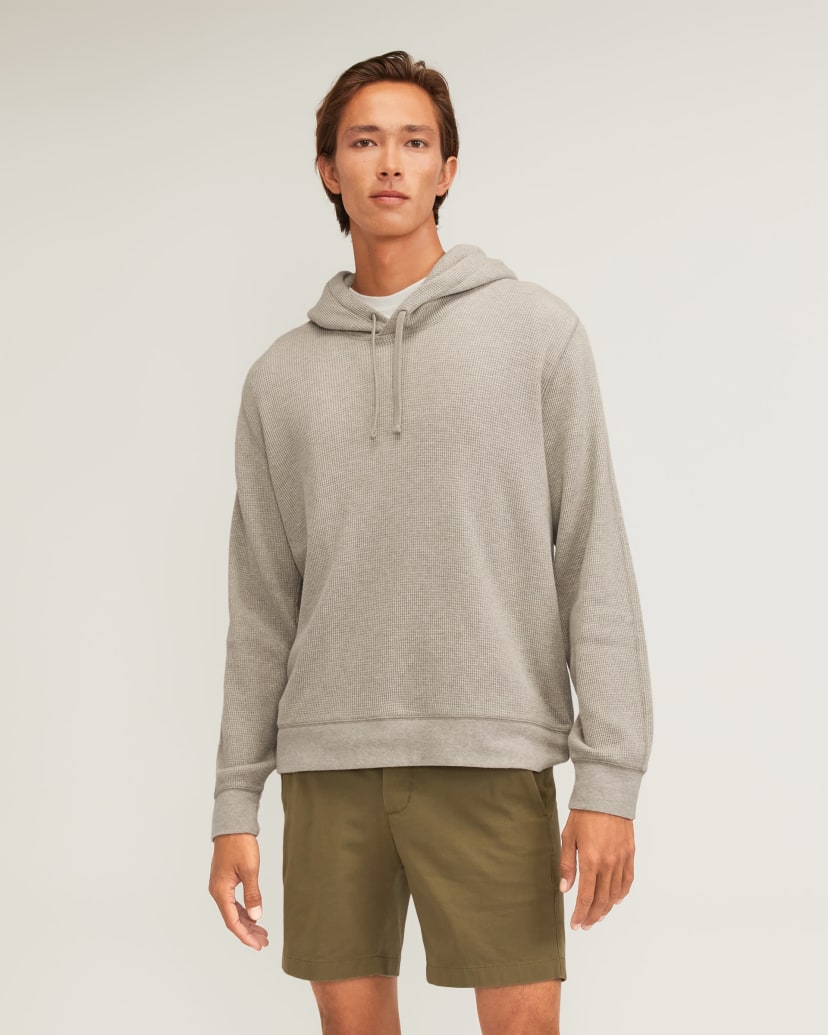 The Waffle-Knit Hoodie