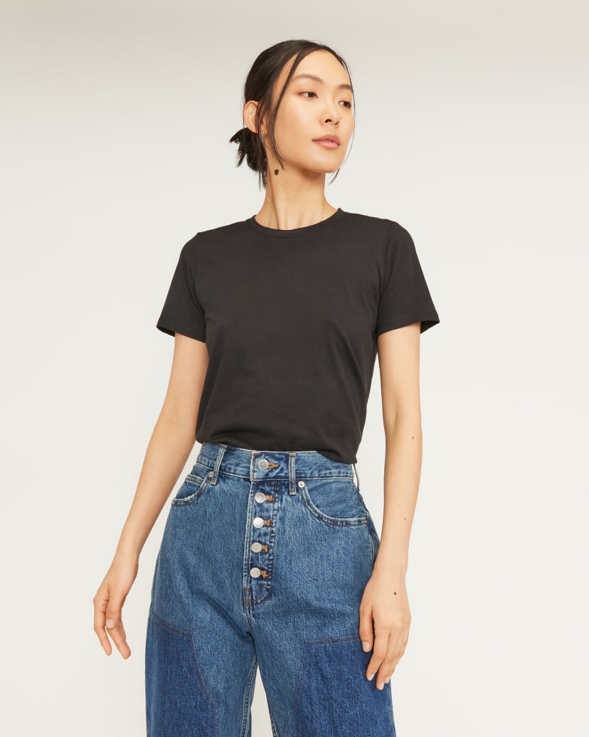 everlane organic cotton crew (m)