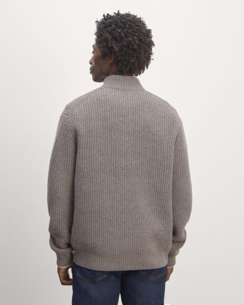 The Felted Merino Half-Zip Sweater 3