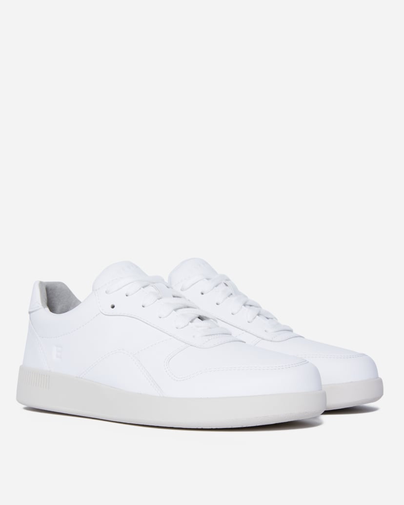 white sneakers